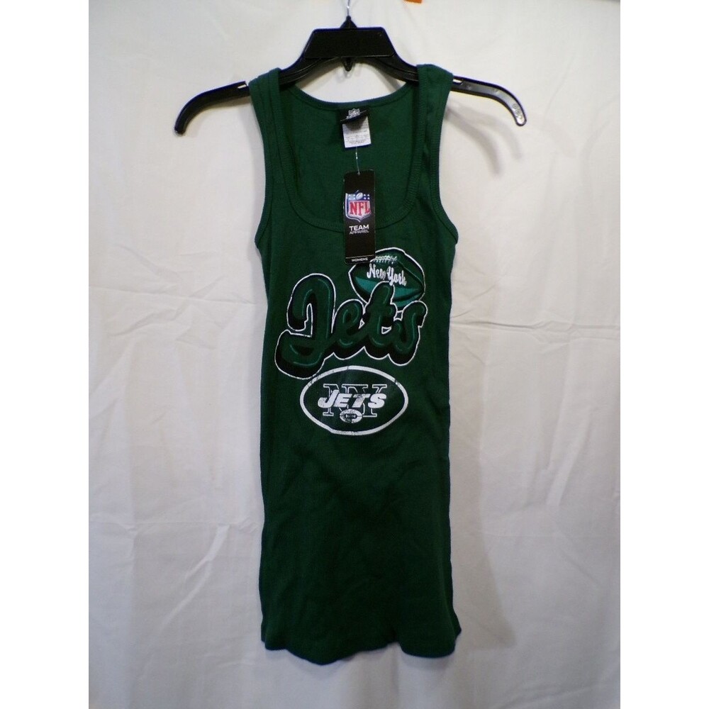Team Apparel New York Jets Women's Tank Top Scoop Neck Green S